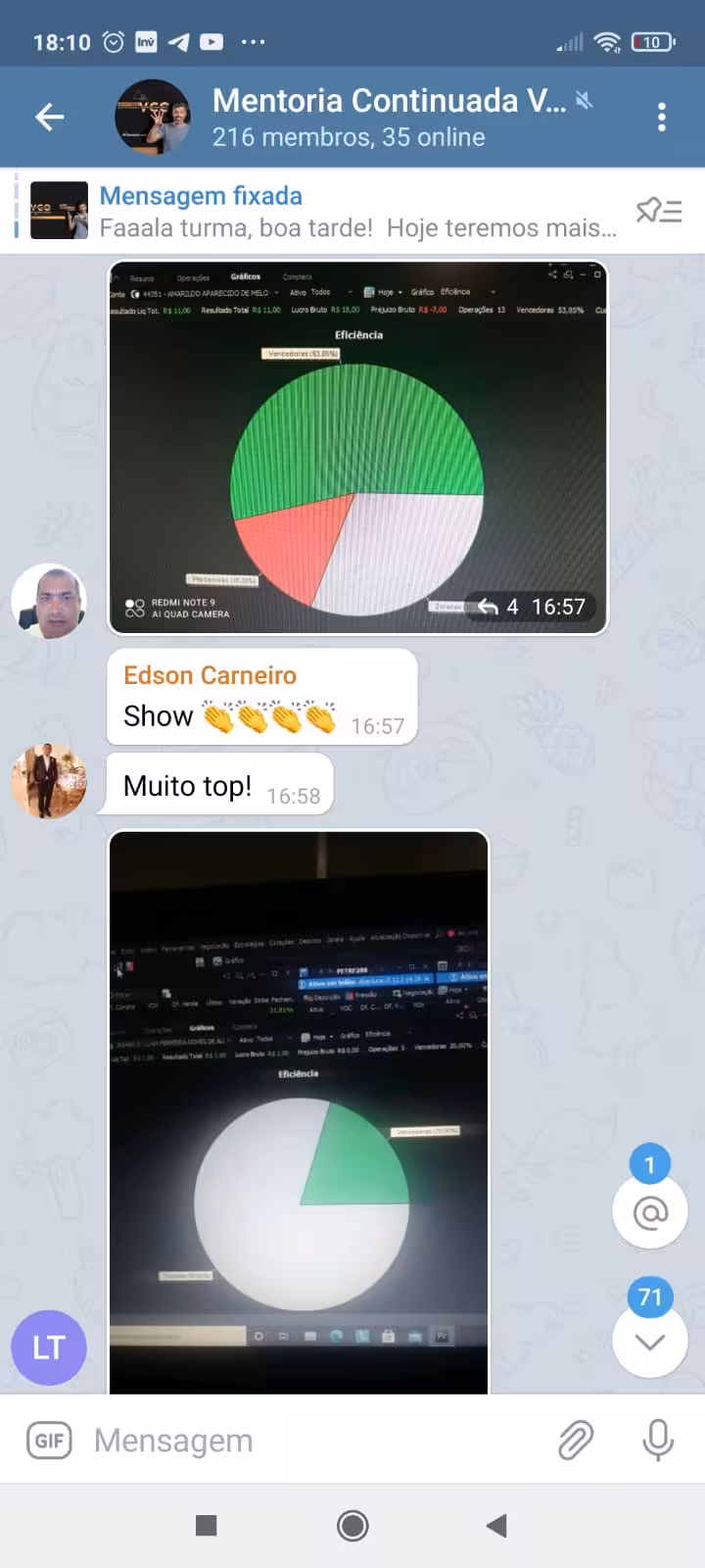 Depoimento de aluno — Protocolo VCO